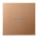 Jung BTBRG17101 JUNG HOME Taster 1fach mit Lichtleiter Metall PVD-beschichtet Serie LS Bronze gebürstet Aufputz
