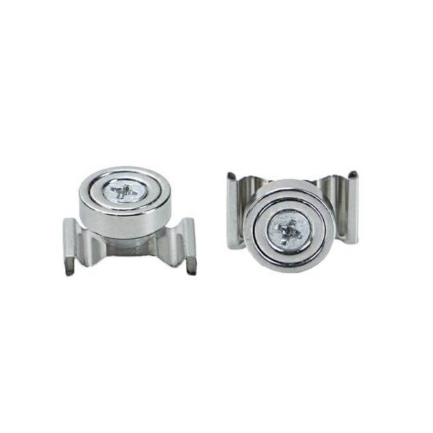 Brumberg 81085000 Magnete für LINEO 1149 mm & 1449 mm mit PC-Distanzhülse 9 mm (T8) 3-er Pack