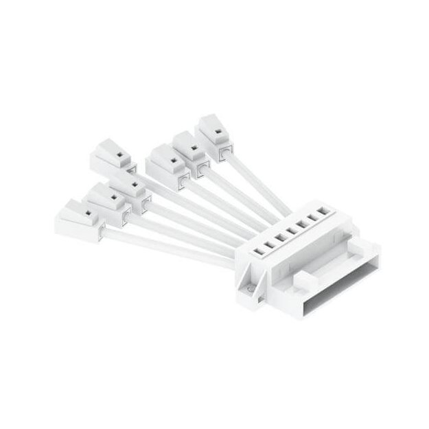 Brumberg 55071000 End-Einspeisestecker für Endbox mit Stecker 7-polig halogenfreie Leitung 2,5 mm²