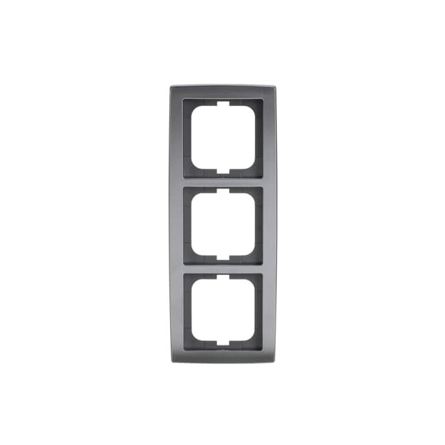 Exklusives Angebot: Busch-Jaeger 1723-80 Abdeckrahmen 3-fach Rahmen (Thermoplast) Chrom Matt solo® 2CKA001754A4106 - nur für kurze Zeit!
