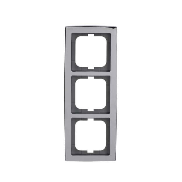 Exklusives Angebot: Busch-Jaeger 1723-80G Abdeckrahmen 3-fach Rahmen (Thermoplast) Glanzchrom solo® 2CKA001754A4328 - nur für kurze Zeit!