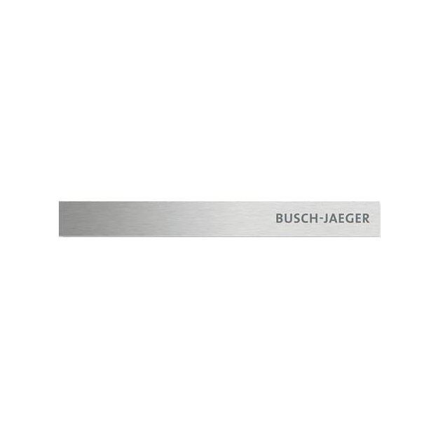 Exklusives Angebot: Busch-Jaeger 6352-860-101 Abschlussleiste unten mit Temperaturfühler und Schriftzug Busch-priOn® (Edelstahl) Edelstahl 2CKA006310A0158 - nur für kurze Zeit!