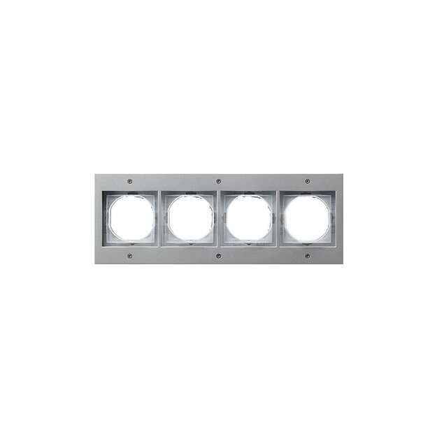 Exklusives Angebot: Gira 021465 Abdeckrahmen 4-fach Gira TX_44 (WG UP) Farbe Alu - nur für kurze Zeit!
