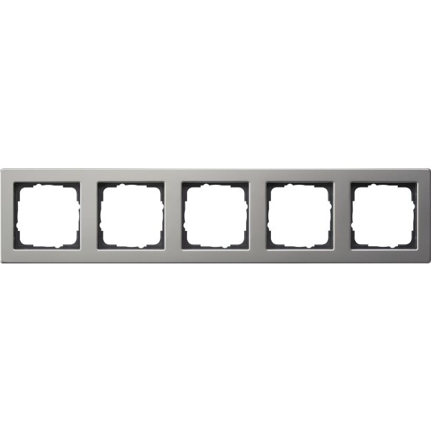 Exklusives Angebot: Gira 021533 Abdeckrahmen 5-fach Gira E2 Edelstahl - nur für kurze Zeit!