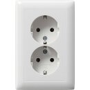 Exklusives Angebot: Gira 078203 Schuko 2-fach Vollplatte...