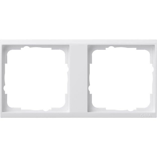 Exklusives Angebot: Gira 1462723 Zwischenrahmen 2-fach Gira Event Klar Reinweiß - nur für kurze Zeit!