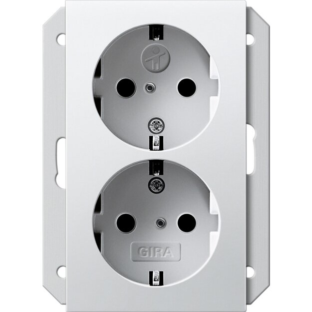 Exklusives Angebot: Gira 273503 SCHUKO 2-fach SH f. UP-Dose 1,5-fach System 55 Reinweiß - nur für kurze Zeit!