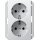 Exklusives Angebot: Gira 273503 SCHUKO 2-fach SH f. UP-Dose 1,5-fach System 55 Reinweiß - nur für kurze Zeit!