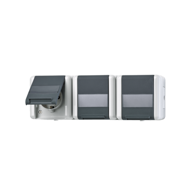 Exklusives Angebot: Jung 8230NAW SCHUKO® Dreifach-Steckdose Serie WG - nur für kurze Zeit!