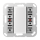 Exklusives Angebot: Jung A5091TSEM KNX Tastsensor-Erweiterungsmodul Universal 1fach Serie A - nur für kurze Zeit!