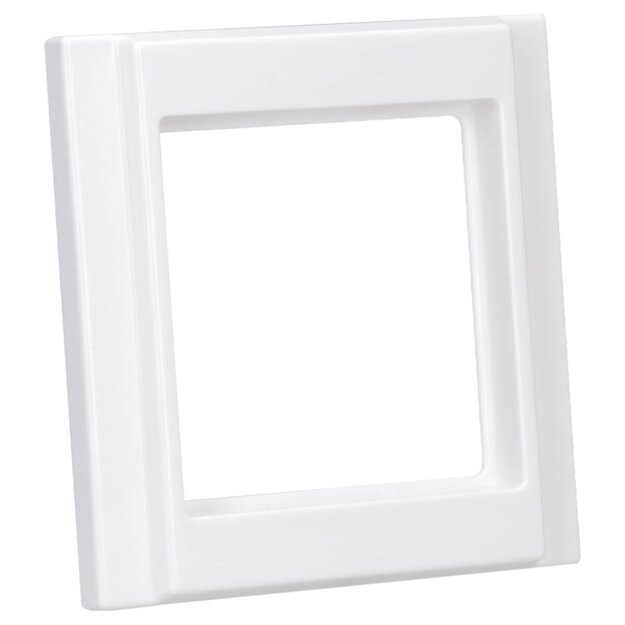 Exklusives Angebot: Jung A581WW Rahmen 1fach (Duroplast) Alpinweiß Serie A - nur für kurze Zeit!