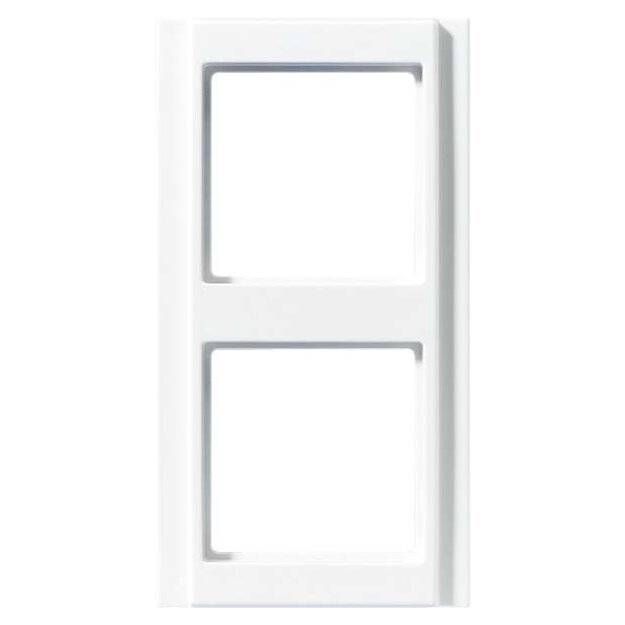 Exklusives Angebot: Jung A582WW Rahmen 2fach (Duroplast) Alpinweiß Serie A - nur für kurze Zeit!