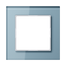 Exklusives Angebot: Jung AC581GLBLGR Rahmen 1fach (Glas)...