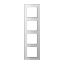 Exklusives Angebot: Jung AC584GLWW Rahmen 4fach (Glas)...