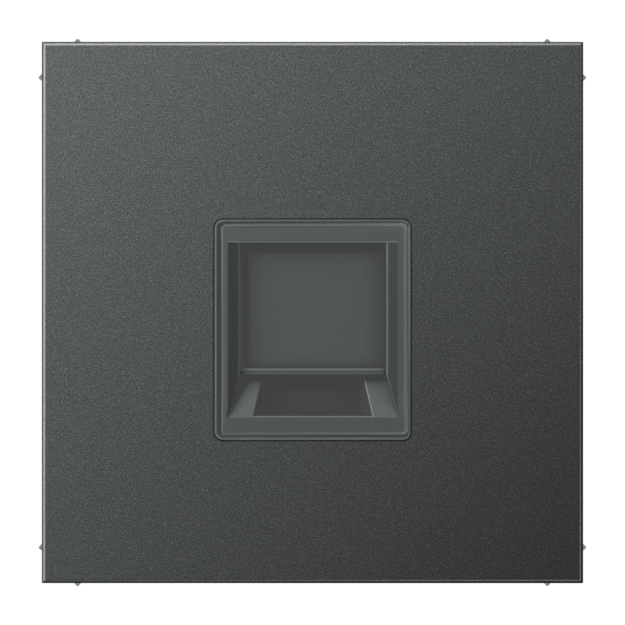 Exklusives Angebot: Jung AL1969-1WEAN Abdeckung f. Modular-Jack 1fach WE (AMP, Radiall) (lackiertes Aluminium) Anthrazit Serie LS - nur für kurze Zeit!