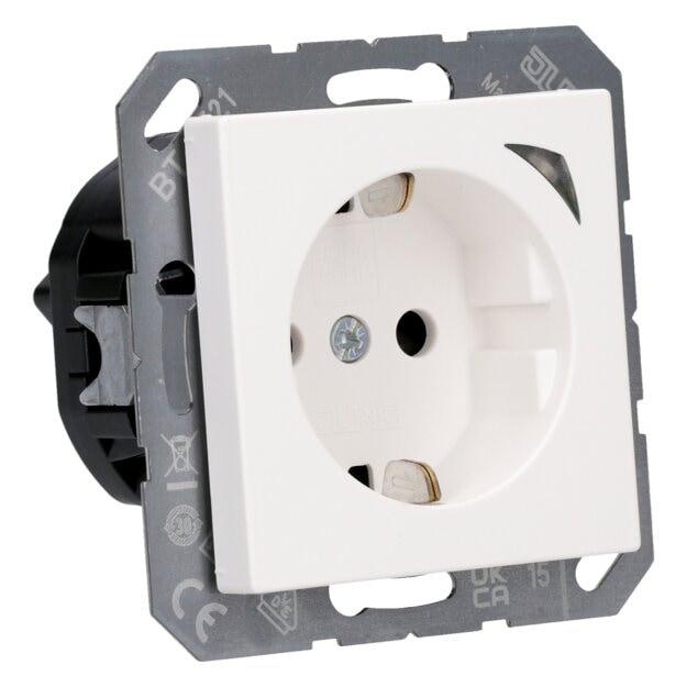 Exklusives Angebot: Jung BTA1521SWWM JUNG HOME SCHUKO-Steckdose Safety+ Thermoplast lackiert Schneeweiß matt - nur für kurze Zeit!