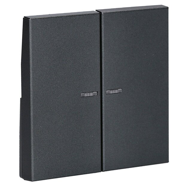 Exklusives Angebot: Jung BTAL17102AN JUNG HOME Taster 2-fach Anthrazit - nur für kurze Zeit!