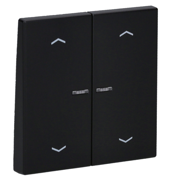 Exklusives Angebot: Jung BTLS17102PSWM JUNG HOME Taster 2-fach mit Pfeilsymbolen Graphitschwarz matt - nur für kurze Zeit!