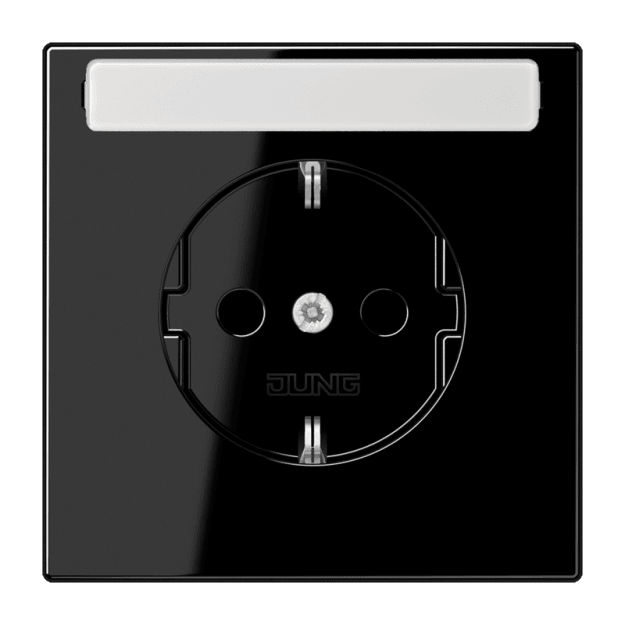 Exklusives Angebot: Jung LS1520KINASW SCHUKO Steckdose m.Schriftfeld KI Schwarz Serie LS - nur für kurze Zeit!