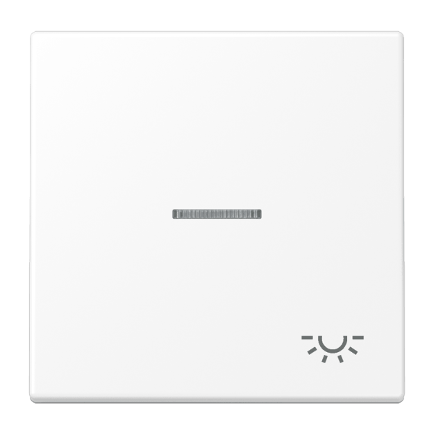 Exklusives Angebot: Jung LS990KO5LWWM Wippe mit Symbol "Licht" Lichtleiter Serie LS Duroplast Schneeweiß Matt - nur für kurze Zeit!