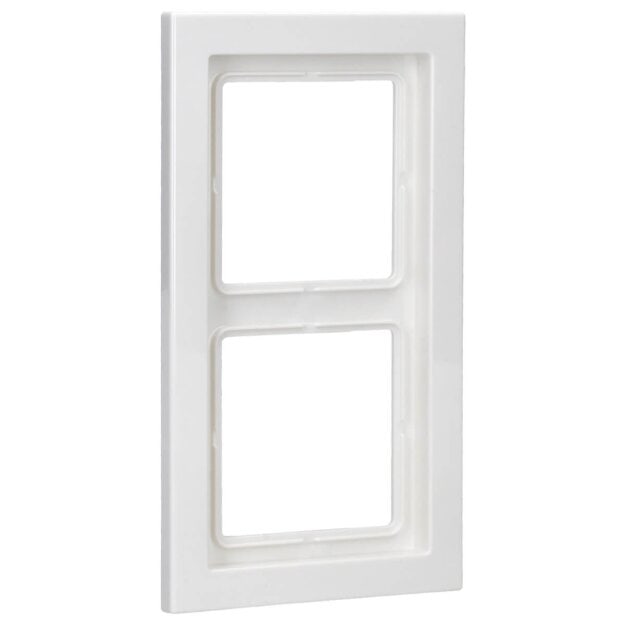 Exklusives Angebot: Jung LSD982BFWW Rahmen 2fach (Thermoplast bruchsicher) Alpinweiß Serie LS - nur für kurze Zeit!