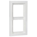 Exklusives Angebot: Jung LSD982BFWW Rahmen 2fach (Thermoplast bruchsicher) Alpinweiß Serie LS - nur für kurze Zeit!