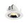 SLV 1010061 NUMINOS® GIMBLE XS Deckeneinbauleuchte Weiß/Chrom 3000 K 55°