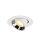 SLV 1010061 NUMINOS® GIMBLE XS Deckeneinbauleuchte Weiß/Chrom 3000 K 55°