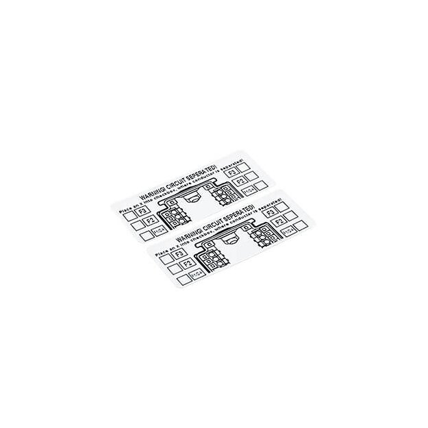 Zumtobel 22173091 Label TEC2 T Conductor Label
