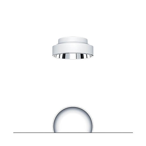 Zumtobel 62933360 LED Decken Halbanbauleuchte PANOS SR R150 3k-940 LDO DI AL WH