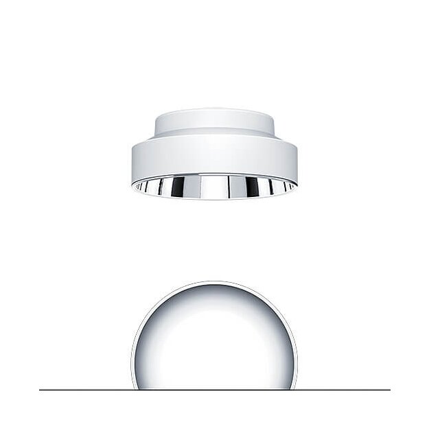 Zumtobel 62933361 LED Decken Halbanbauleuchte PANOS SR R200 1k-940 LDO DI AL WH