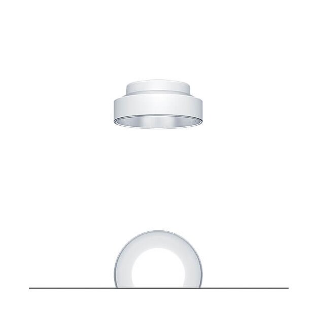 Zumtobel 62930265 LED Decken-Halbanbauleuchte PANOS SR R150 1k-940 LDO SPC WH