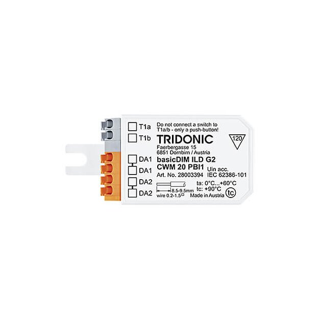 Zumtobel 22173131 Tasterkoppler (PBI) für ILD G2 System basicDIM ILD G2 CWM 20 PBI1