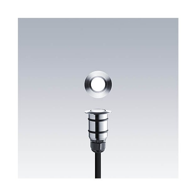 Thorn 96800807 LED-Bodeneinbauleuchte CESAR DOT S 1L 930 WB RD SS