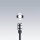 Thorn 96800807 LED-Bodeneinbauleuchte CESAR DOT S 1L 930 WB RD SS