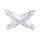 Zumtobel 42200605 3 Phasen-X-Verbinder TRACK basic TRACK BASIC 3PH X-CON WH