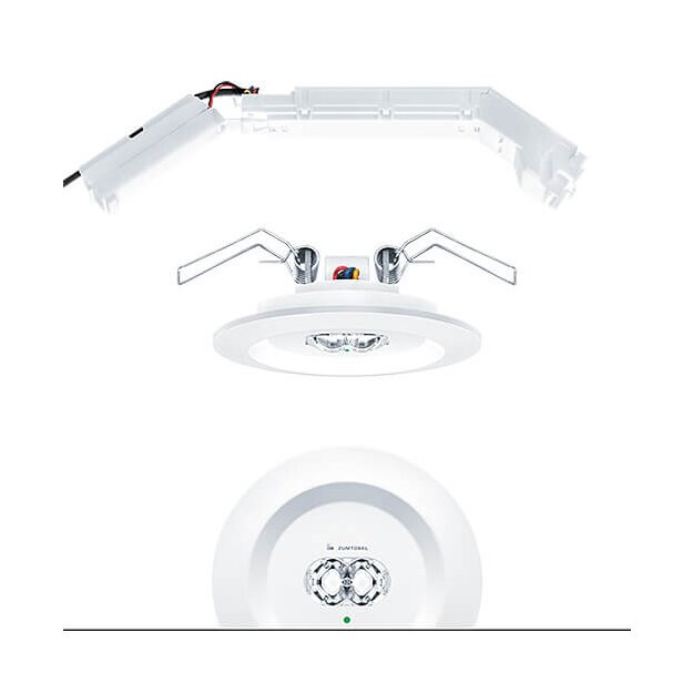 Zumtobel 42191079 Sicherheitsleuchte RESPRO MRCR ANT E1D WH