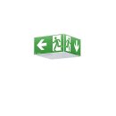 Zumtobel 42190990 Sicherheitszeichenleuchte CUBE 150 P...