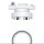 Zumtobel 60819427 Flache LED Stromschienen-Anbauleuchte PANOS T R200 2k-940 LDO TEC AL WH