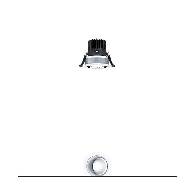 Zumtobel 62928103 LED Decken-Einbauleuchte PANOS R R68 1k-930 LDO WW AL WH