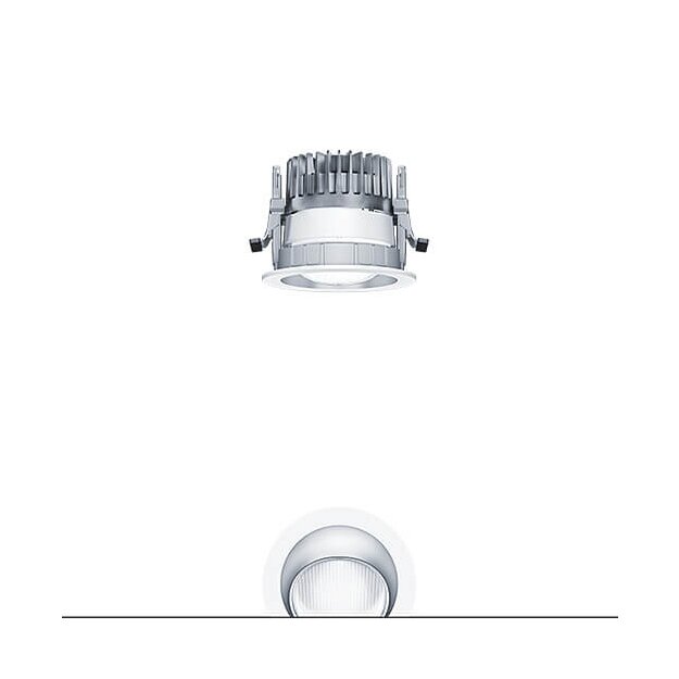 Zumtobel 62933346 LED Decken-Einbauleuchte PANOS R R100 1k-930 LDO WW SPC WH