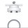 Zumtobel 62930598 Flache LED Schienen-Anbauleuchte PANOS T R200 2k-940 LDO TEC2 AL WH
