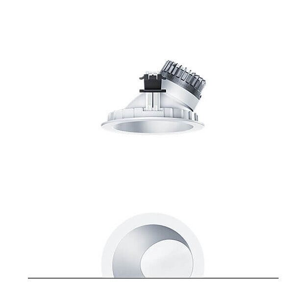 Zumtobel 62932788 LED Decken-Einbauleuchte PANOS R R150 1k-930 LDO WW SPC WH