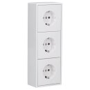 Jung Serie LS Komplett-Set Alpinweiß: 3x LS1520WW...