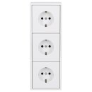 Jung Serie LS Komplett-Set Alpinweiß: 3x LS1520KIWW...