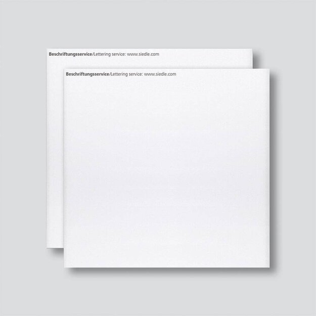 Siedle IM 612/700-... Schrifteinlage für Informationsfeld