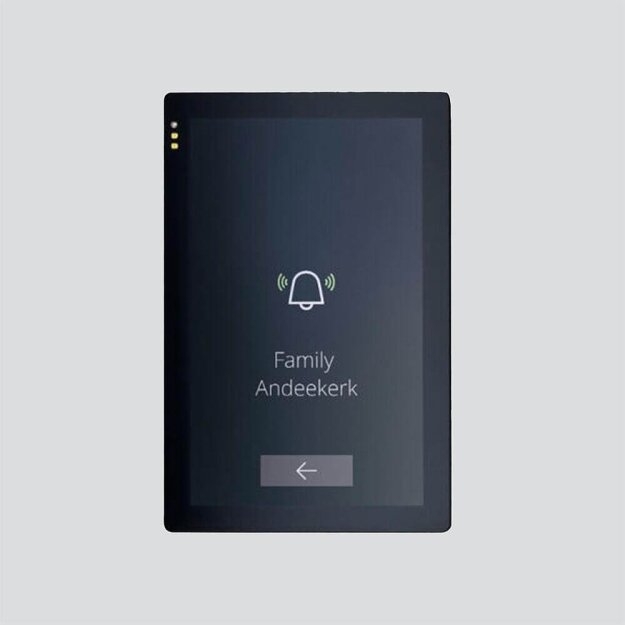 Siedle STE 5-0 Bedienpanel zur Türkommunikation Touch 5 Einbau