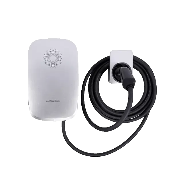 Sungrow A0CH1083 AC22E-01 EV Charger, 22 kW AC, Typ 2 Ladekabel 7 m, RFID, App, MID