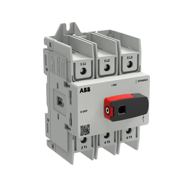 ABB OT60G3-3BS/32 Lasttrennschalter OT Plus 60 A Baugröße G3 3-polig inkl. Griff 1SCA163850R1001