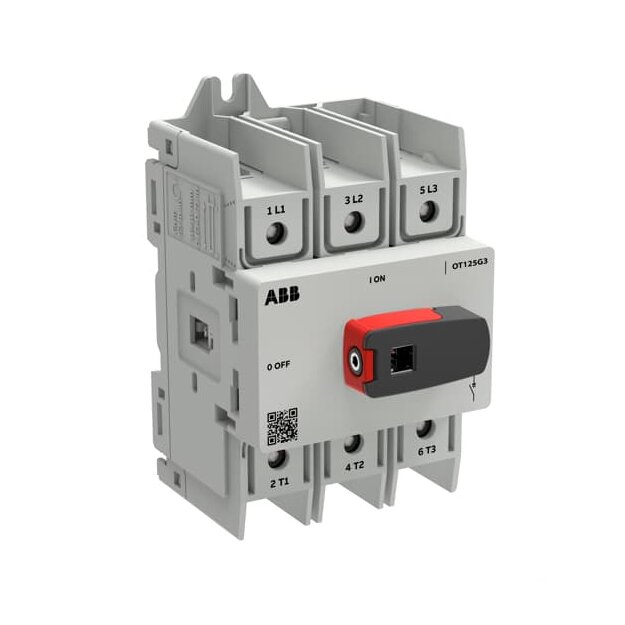 ABB OT125G3-3BS/32 Lasttrennschalter OT Plus 125 A Baugröße G3 3-polig inkl.Griff 1SCA163845R1001